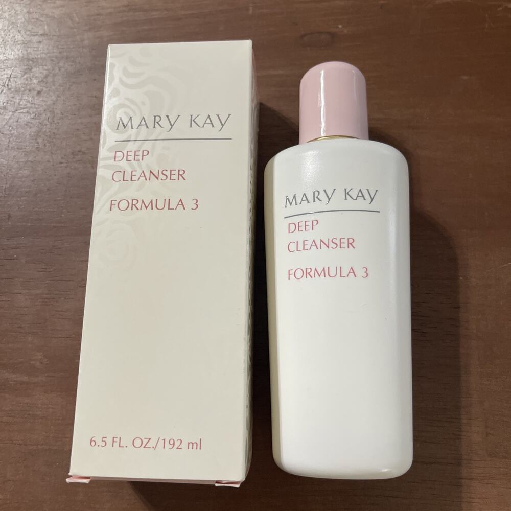 New FORMULA 3 #1059 Deep Cleanser Mary Kay CLASSIC SKINCARE Discontinued 6.5 Oz